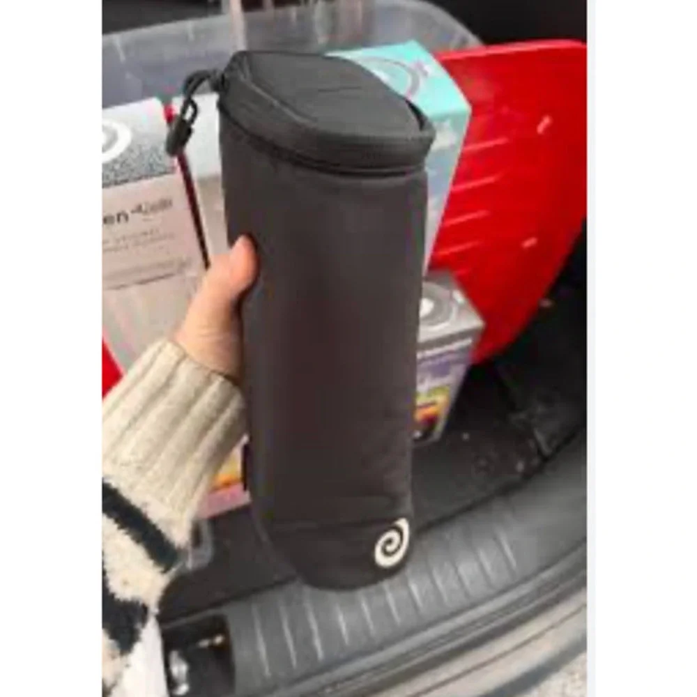 NEW BlendJet Jetsetter Insulated Sleeve‎ Water Resistant Black Travel Bag 16oz